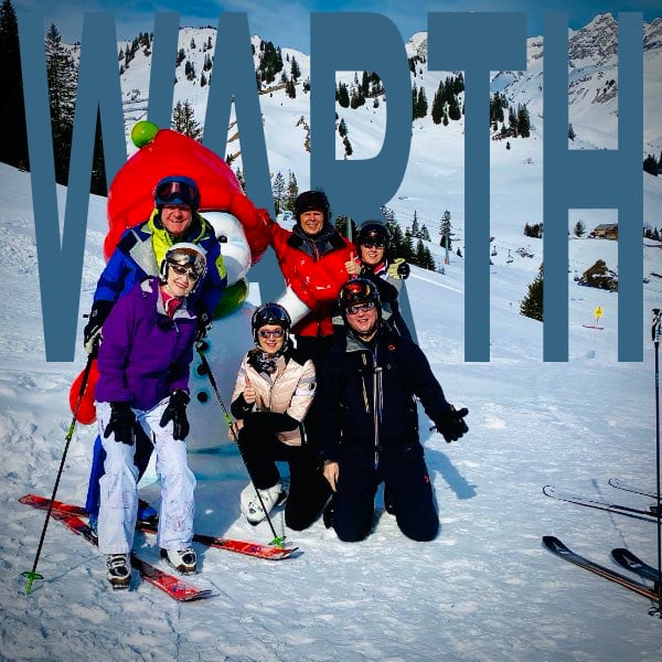 Skiing in Warth